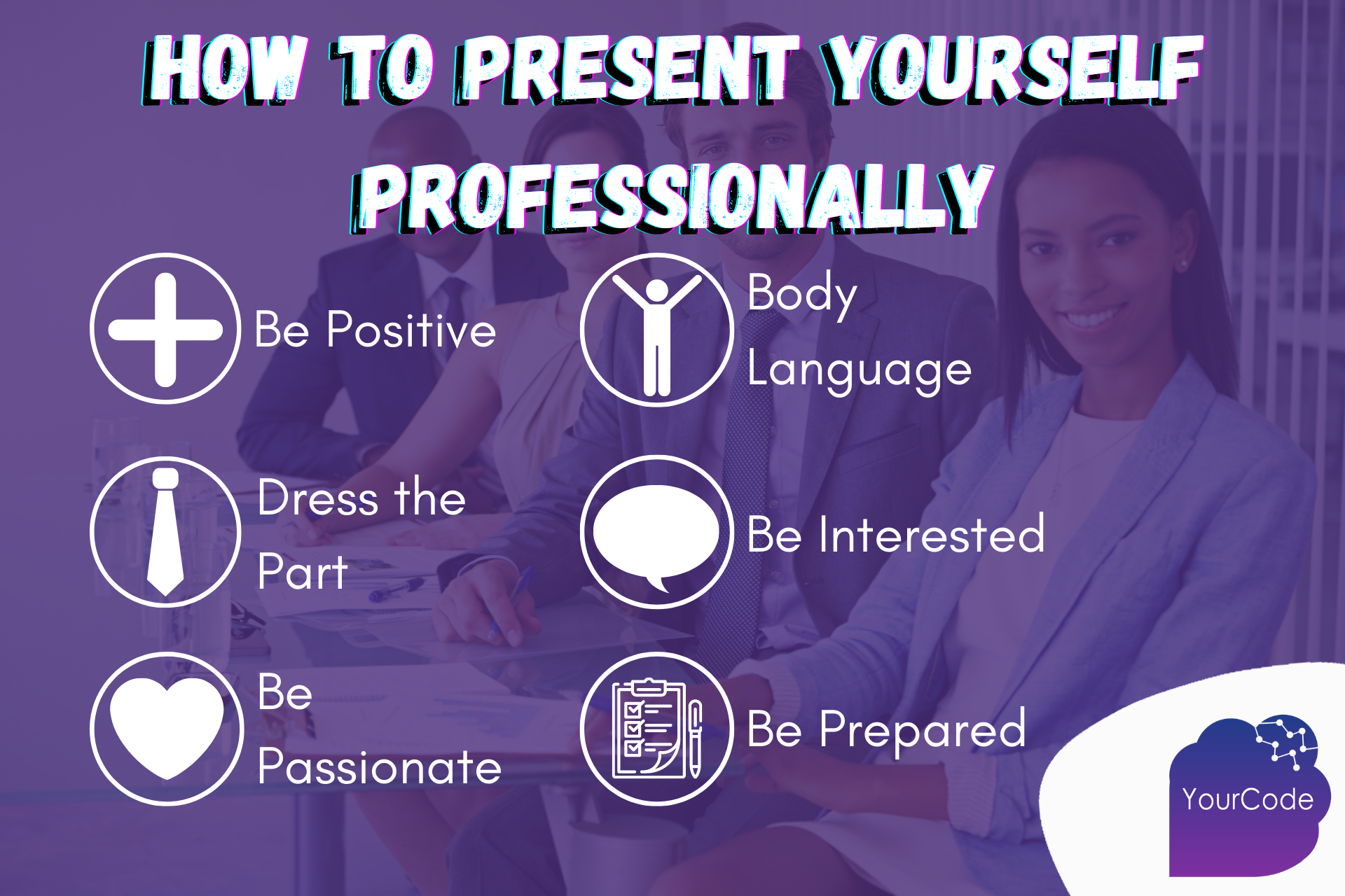6 Ways to Present Yourself Professionally so that People will Listen